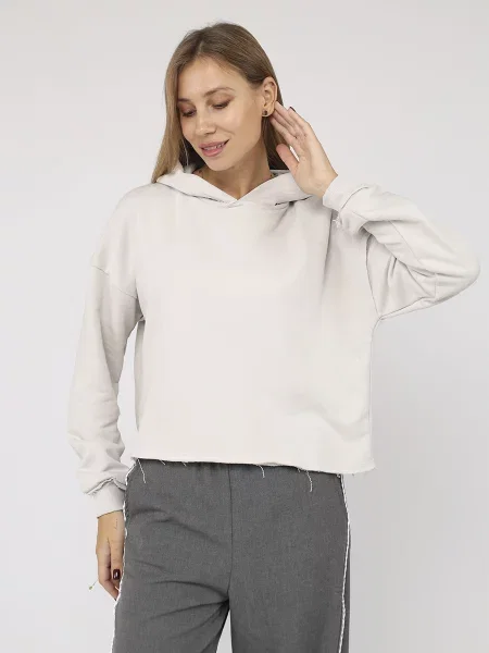 Худі YUKI світло-сірий сіре