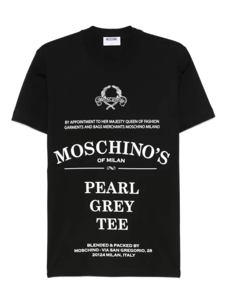 Tricou Moschino cu imagine negru