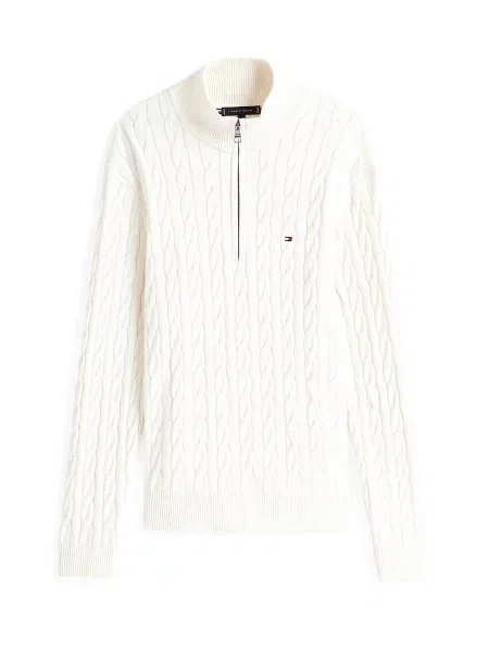 Tommy Hilfiger pulover de alb