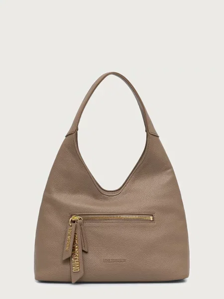 Geantă Love Moschino bej