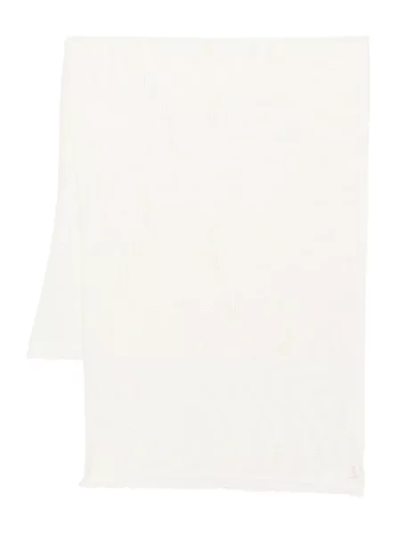 Fular Max Mara de lână alb