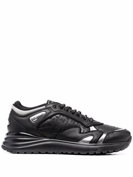 Sneakerși Ferragamo negru
