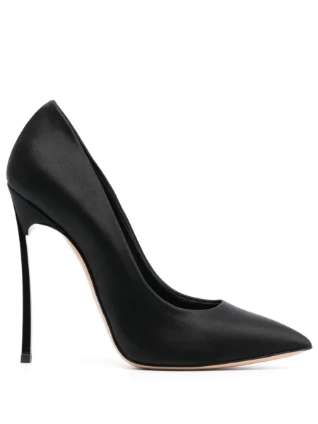 Pantofi cu toc Casadei din satin