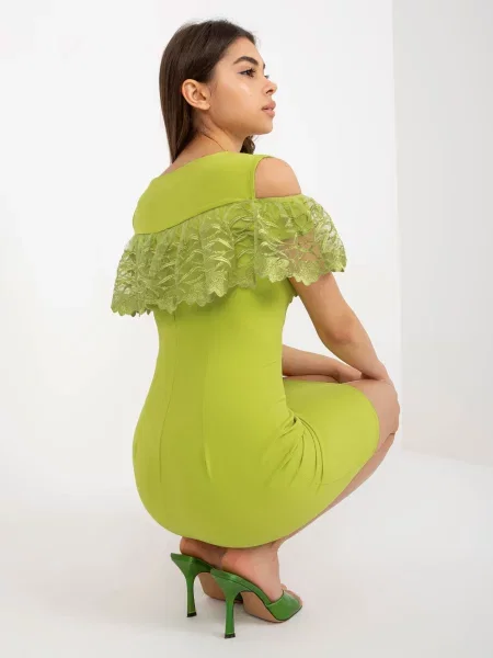 Rochie Lakerta de costum verde