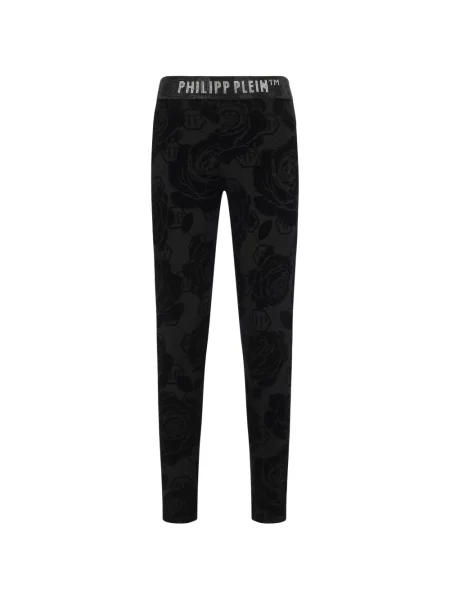 Leggings Philipp Plein negru
