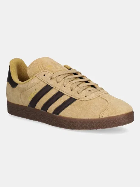 Adidas Сникърси Gazelle бежов