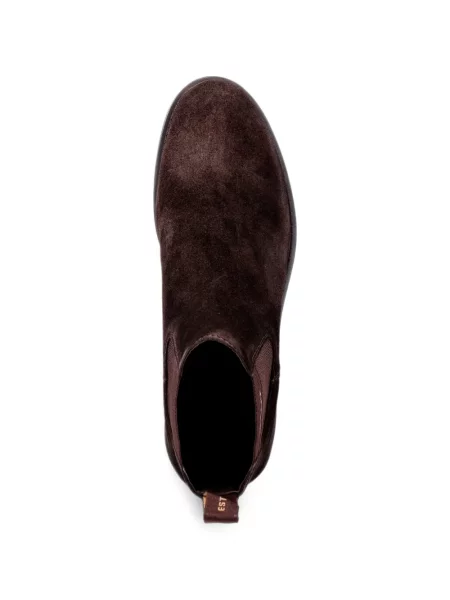 Botine chelsea Gant din piele de căprioară maro