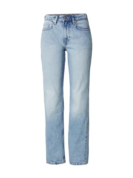 WEEKDAY Jeans Laika deschis albastru