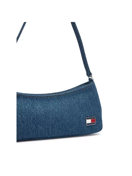 Tommy Jeans Ročna torba Tjw Cool Denim Shoulder Bag modra