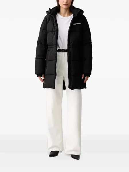 Palton Karl Lagerfeld Jeans negru
