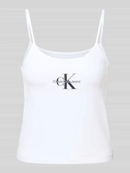 Podkoszulka Calvin Klein Jeans biała