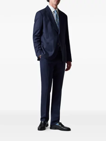 Pantaloni Paul Smith albastru