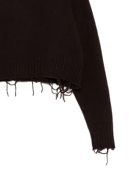 Klasičen džemper Low Classic smeđa