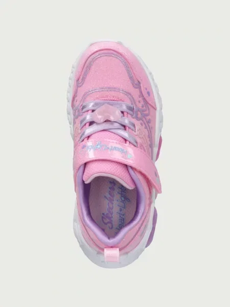 Skechers ENCHANTED HEART LIGHTS sportcipő gyerek rózsaszín