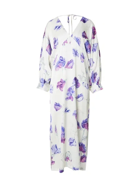 Lindex Rochie Monique albastru / mov prună / mov lavandă / coajă de ou alb