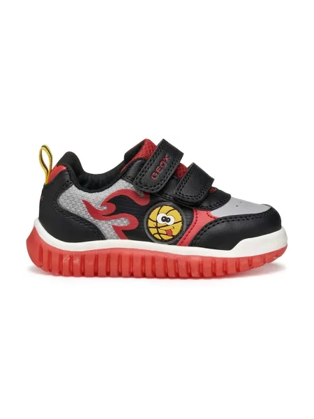 Geox sneakers pentru copii LIGHTYLOO negru