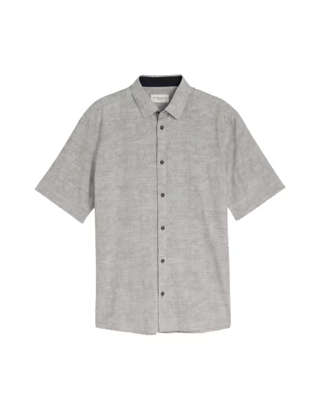 TOM TAILOR Cămașă / pământiu gri