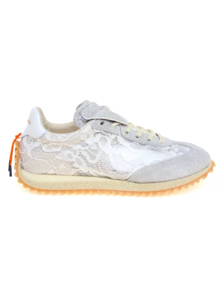 Sneakersy Barracuda zamszowe białe