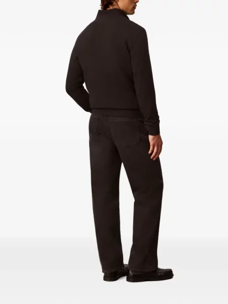 Pulover Calvin Klein cu autograf negru