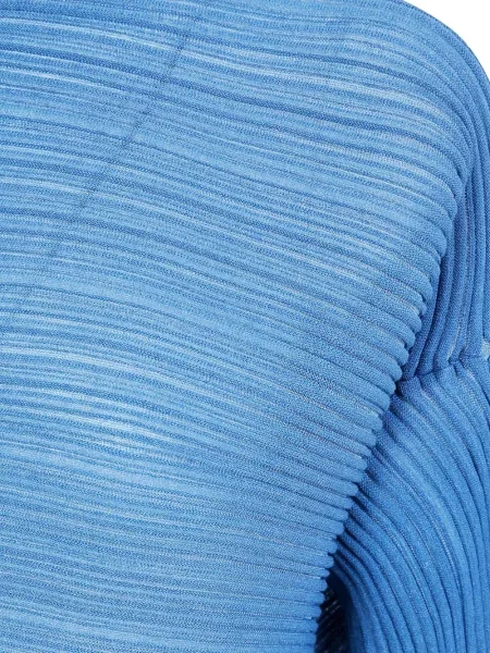 Majica Pleats Please Issey Miyake plava