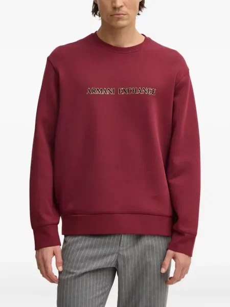 Pulover Armani Exchange roșu