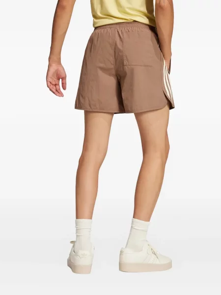 Pantaloni scurți Adidas cu broderie negru