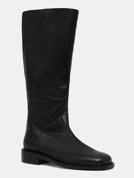 Billi Bi ghete de piele cu plat negru