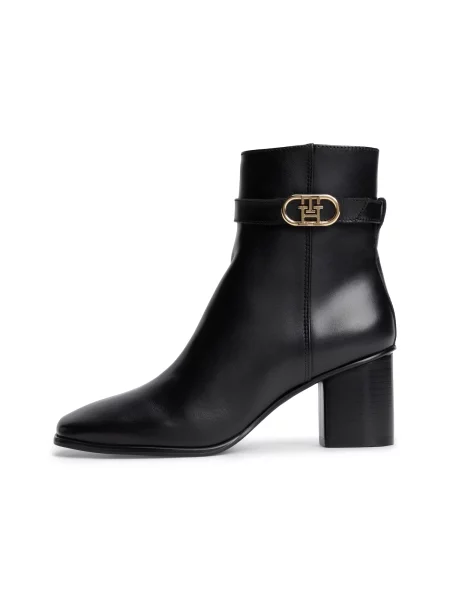 TOMMY HILFIGER Cizme glezne negru