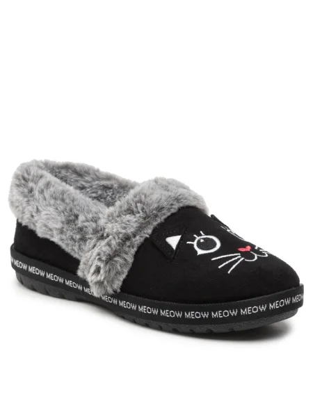 Papuci de casă Skechers negru
