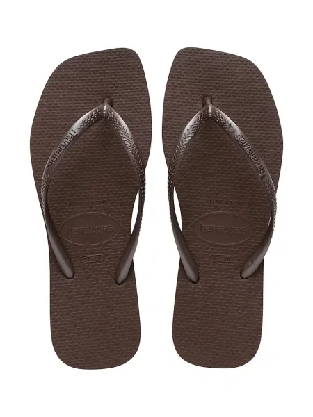 Havaianas japonke SLIM SQUARE rjava