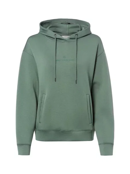 Msch Copenhagen bluza z kapturem MSCHIma Kobiety XS/S zielony
