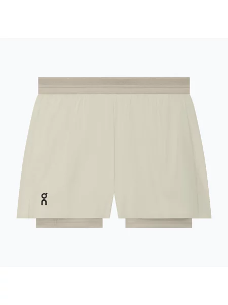Pantaloni scurți de alergare pentru femei On 3" Performance hare/brume