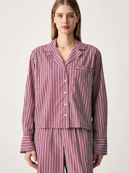Polo Ralph Lauren dvojdielne pyžamo dámske červená
