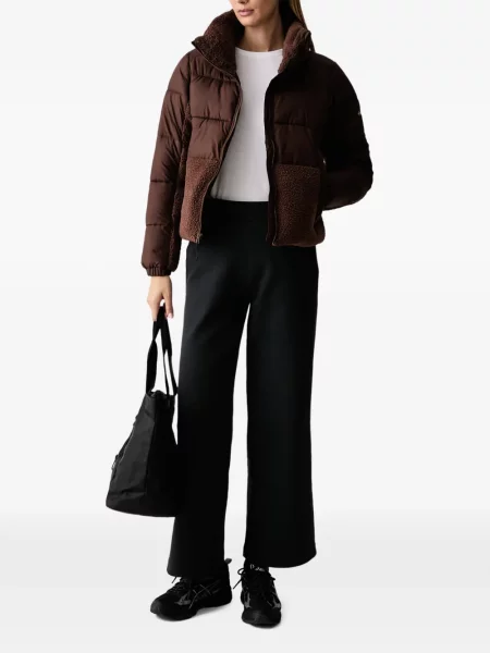 Fleece καπιτονέ μπουφάν Columbia Sportswear καφέ