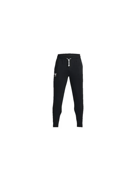 Pantaloni de jogging Under Armour alergare din material terry negru