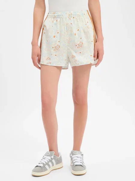 Adidas Originals Szorty Kobiety biały|brązowy S białe