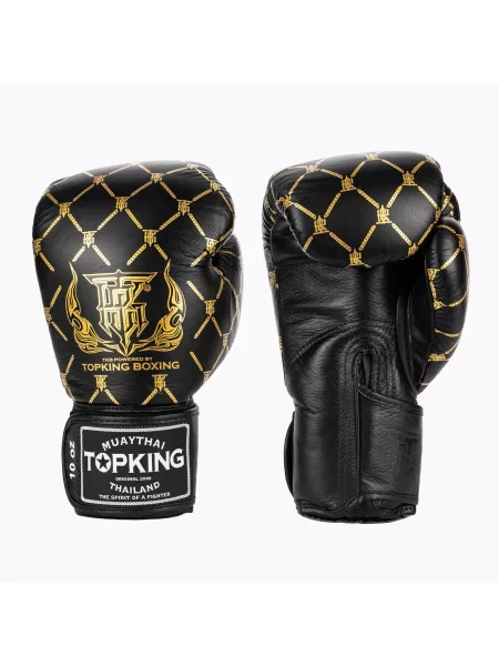 Olcsóbban. Top King Boxing láncos kesztyű fekete/arany. Méret: 14 oz fekete
