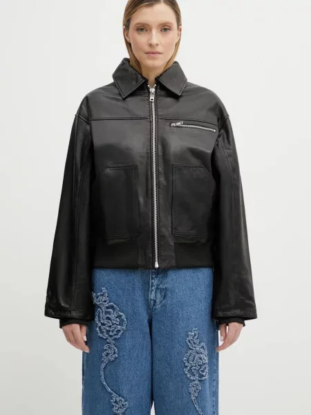 Rotate geacă de piele