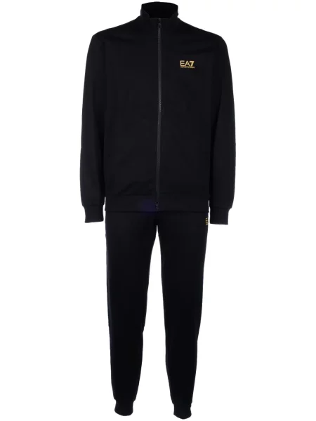 Komplet dresowy Ea7 Emporio Armani z nadrukiem czarny