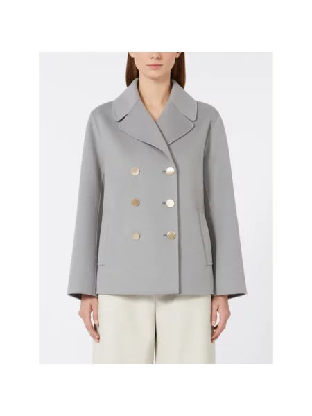 Marynarka Max Mara wełniana niebieska