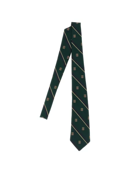 Cravată Polo Ralph Lauren cu dungi verde