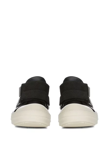 Sneakerși Rick Owens cu bretele negru