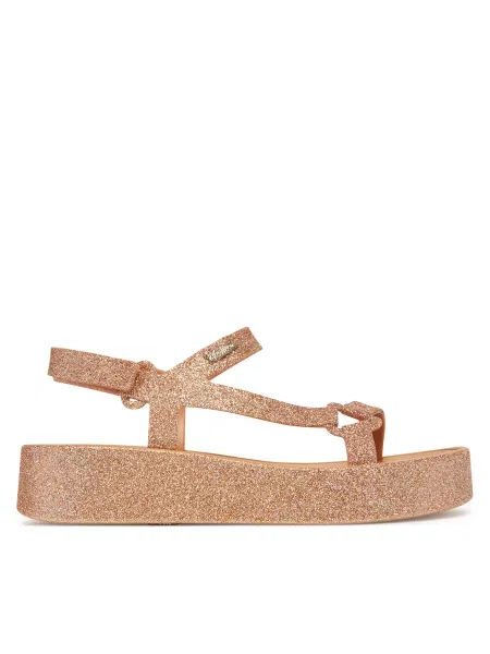 Sandali Melissa Melissa Sun Downtown Platform II Ad rjava