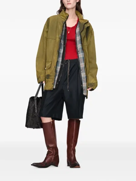 Top Maison Margiela tricotate roșu