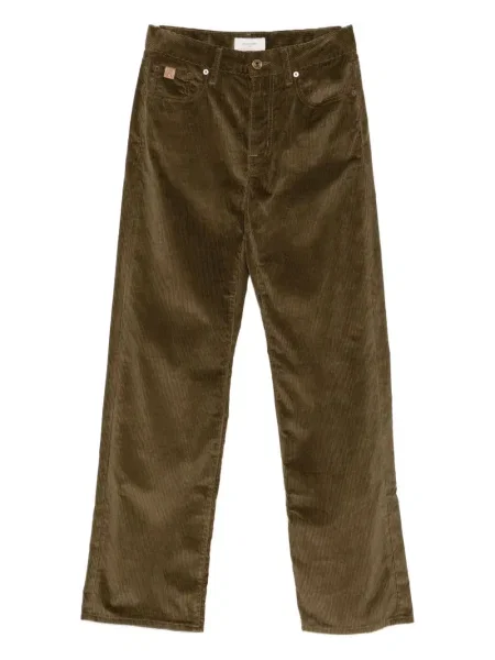 Pantaloni Jacob Cohën de catifea cord cu 5 buzunare verde