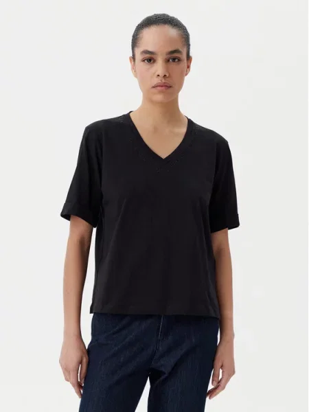 Liu Jo Beachwear T-shirt crna