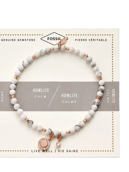 Zapestnica Fossil bela