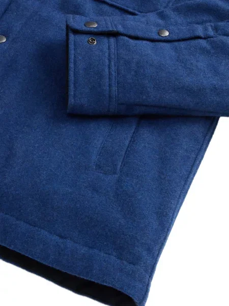 Geacă cămașă Woolrich albastru