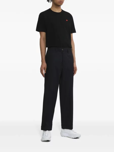 Marškinėliai Comme Des Garçons Play juoda
