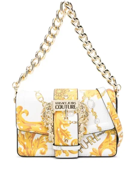 Colier Versace Jeans Couture cu imagine alb